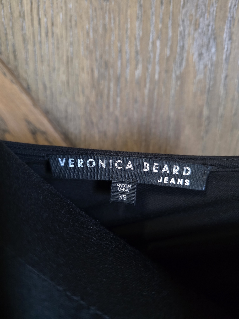 Veronica Beard Black Wrap Maxi Dress with Side Tie - Picture 4 of 4